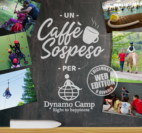 Cover Un Caffè Sospeso per Dynamo Camp “WEB EDITION”